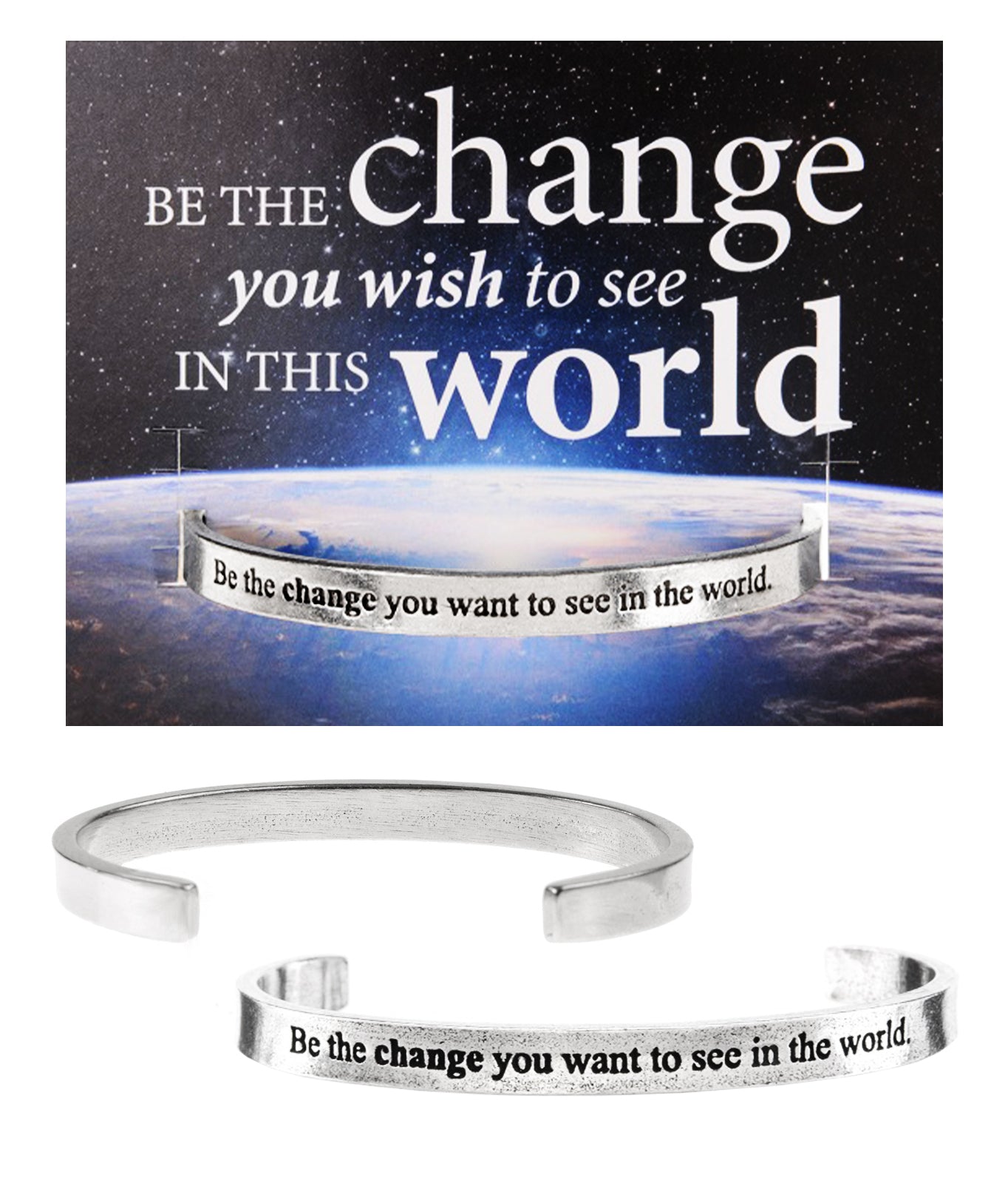 Be The Change You Want To See In The World Inspiring Quotable