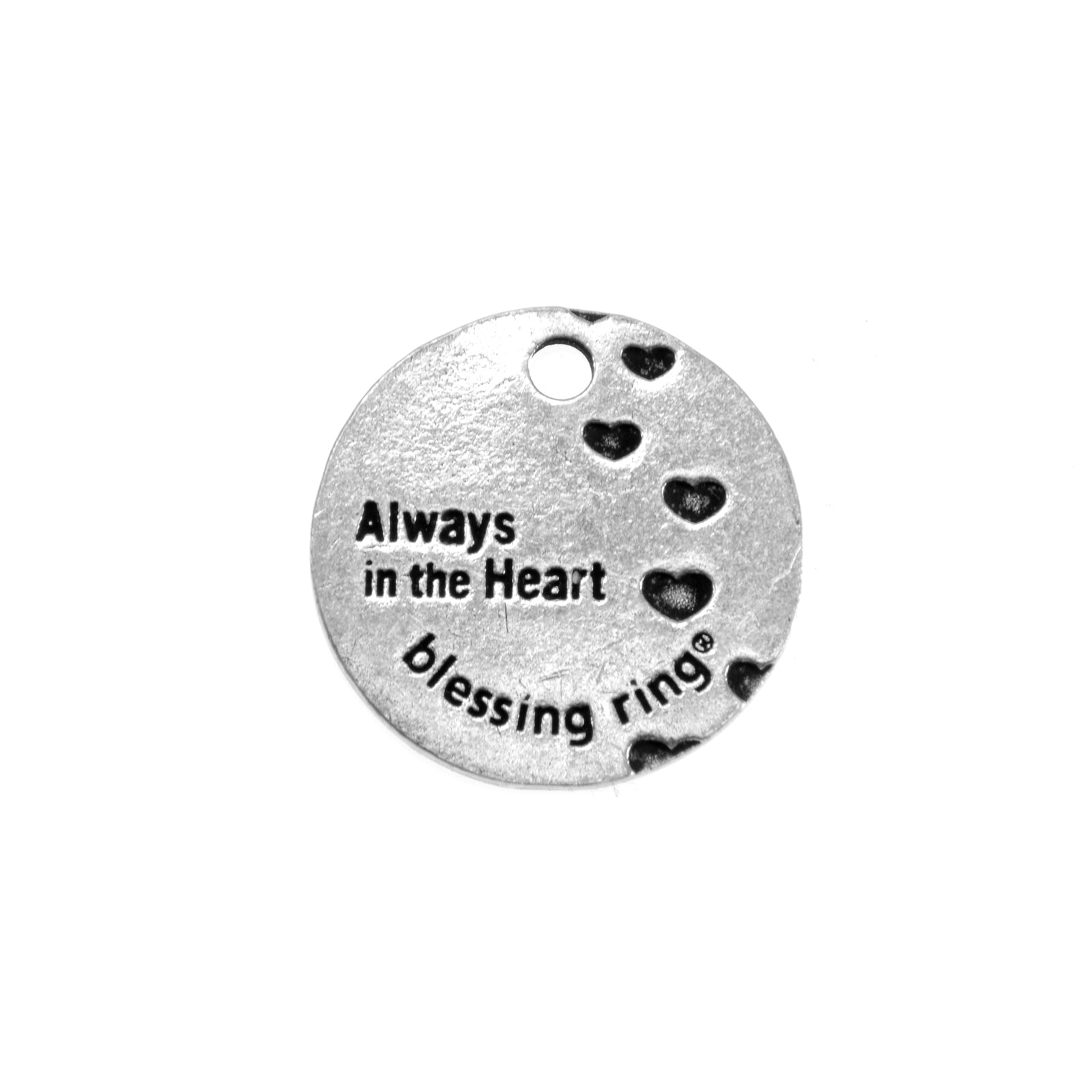 Love Blessing Ring Bracelet Charm Gift with meaning Always in my