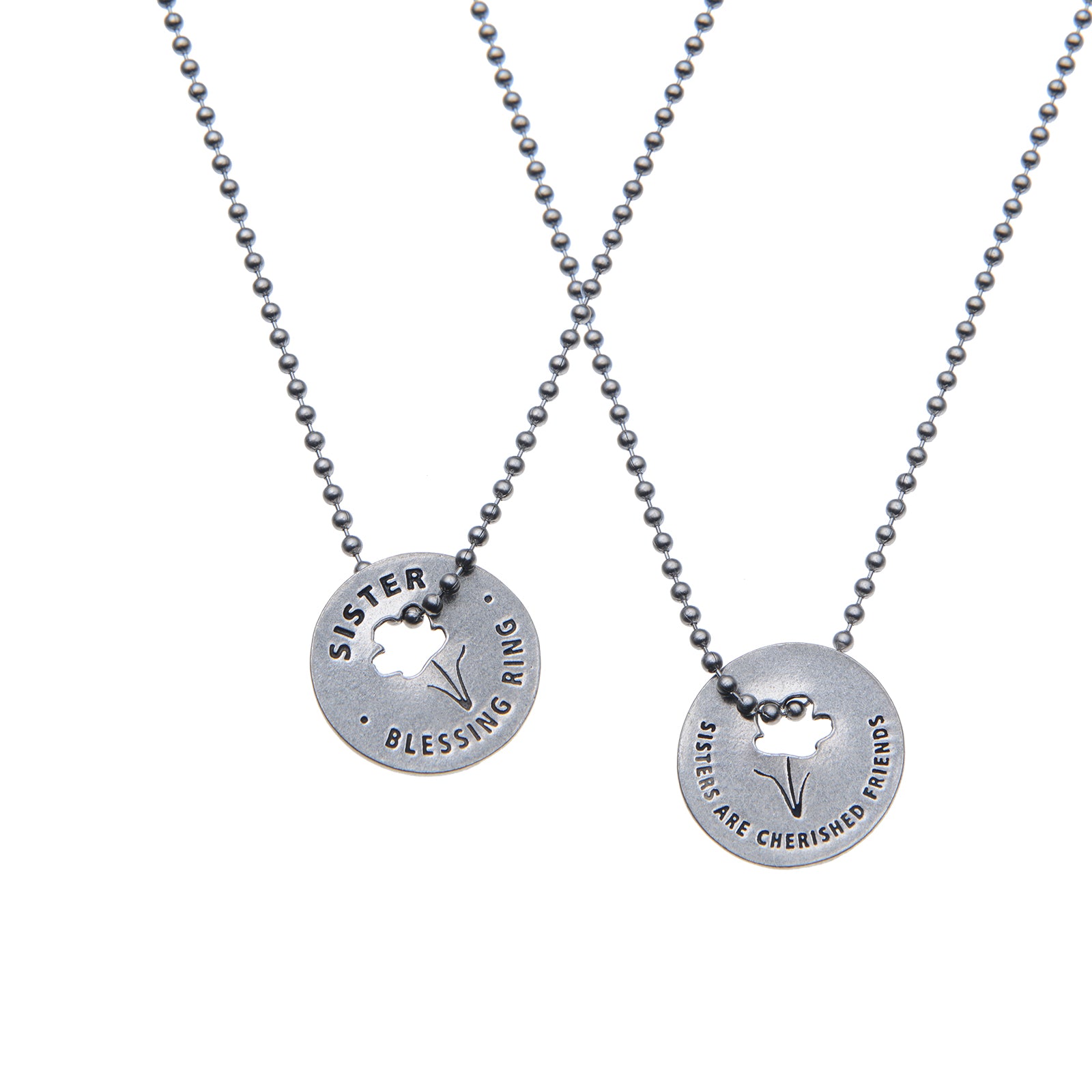 Amazon.com: CHICLOVE 3 Sisters Necklace - 925 Sterling Silver Three Circles  Friendship Sister Necklace For Women Girls : Clothing, Shoes & Jewelry