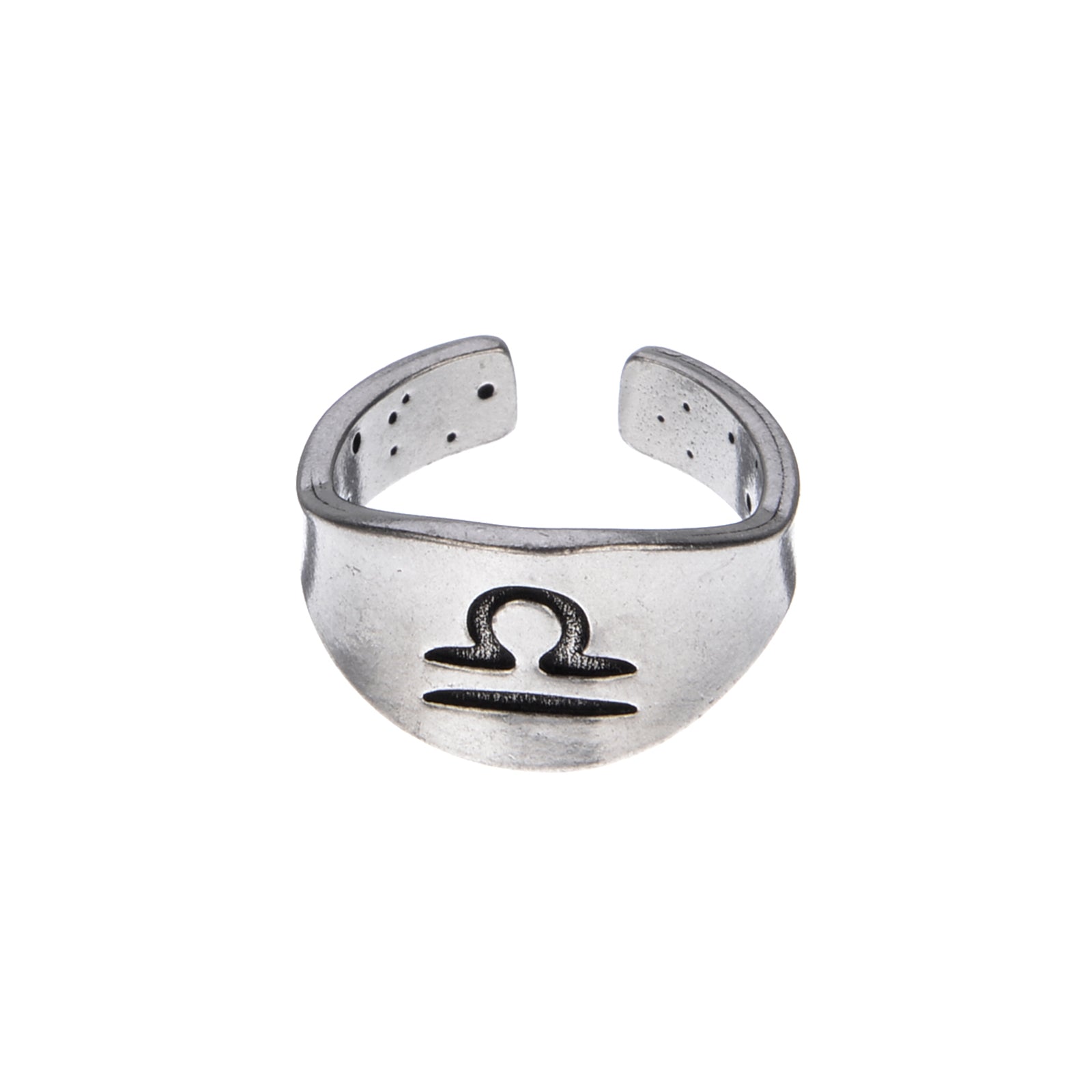 Zodiac Sign Signet Ring - Libra - Symbol | Jewelry – Whitney