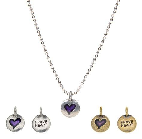 Brave Heart - Hearts of Gold Pendant Necklace | Jewelry – Whitney ...